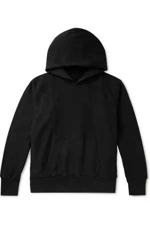 Les Tien Garment-Dyed Cotton-Jersey Hoodie