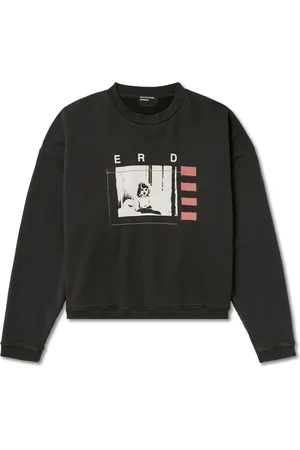 ENFANTS RICHES DEPRIMES Logo-Print Cotton-Jersey Sweatshirt