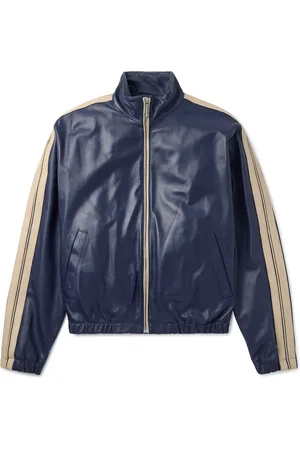Marni Striped Leather Jacket