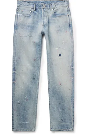 JOHN ELLIOTT The Daze Straight-Leg Distressed Selvedge Jeans