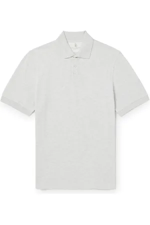 Brunello Cucinelli Slim-Fit Cotton Polo Shirt