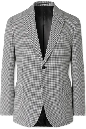 Mr P. Slim-Fit Puppytooth Twill Suit Jacket