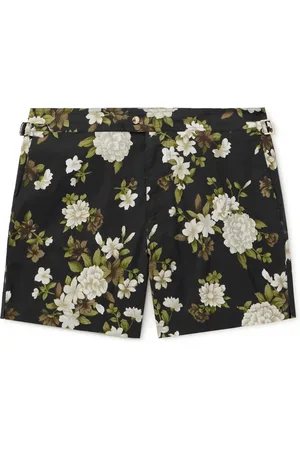 Tom Ford Hendrix Slim-Fit Short-Length Floral-Print Swim Shorts