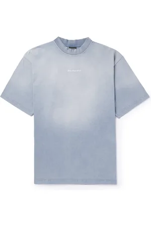 Balenciaga Logo-Embroidered Cotton-Jersey T-Shirt