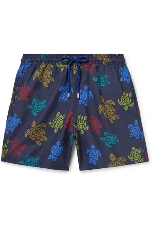 Vilebrequin Moorea Straight-Leg Mid-Length ECONYL® Swim Shorts