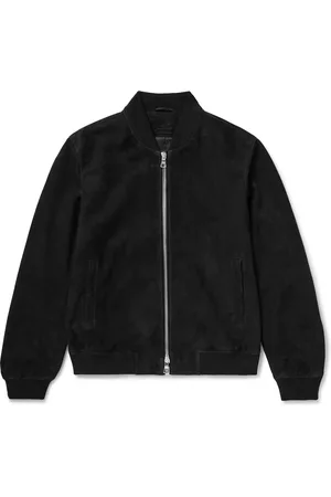 Mr P. Suede Bomber Jacket