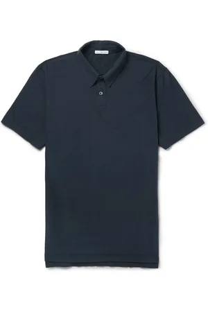 James Perse Supima Cotton-Jersey Polo Shirt