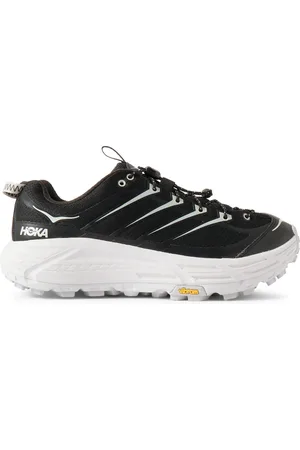 Hoka One One Mafate Three2 Rubber-Trimmed Mesh Running Sneakers