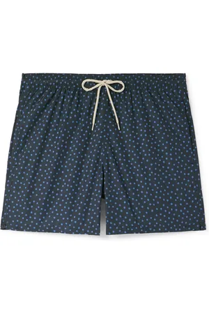 MASSIMO ALBA Kite Straight-Leg Mid-Length Polka-Dot Swim Shorts