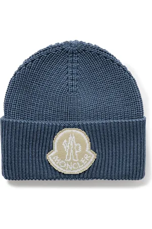Moncler Logo-Appliquéd Ribbed Virgin Wool Beanie