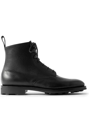EDWARD GREEN Ardmore Full-Grain Leather Derby Boots