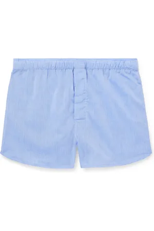 DEREK ROSE Amalfi Slim-Fit Cotton Boxer Shorts
