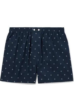DEREK ROSE Nelson Printed Cotton Boxer Shorts