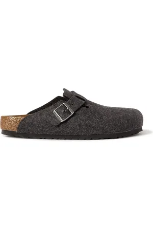 Birkenstock Boston Wool-Felt Clogs