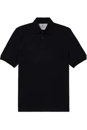 Brunello Cucinelli Slim-Fit Cotton-Piqué Polo Shirt