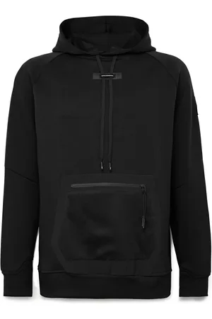 On Running Mesh-Panelled Logo-Appliquéd Recycled-Jersey Hoodie