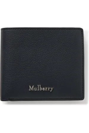 MULBERRY Farringdon Logo-Appliquéd Full-Grain Leather Billfold Wallet