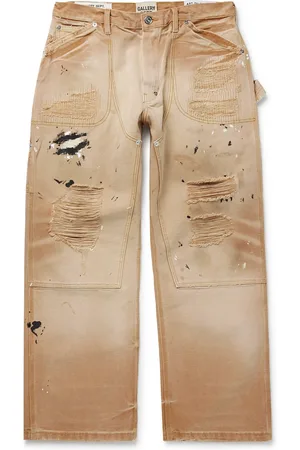 GALLERY DEPT. Branko Carpenter Straight-Leg Distressed Jeans
