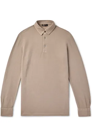 Loro Piana Cotton-Piqué Polo Shirt