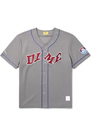 DIME League Logo-Appliquéd Jersey Shirt