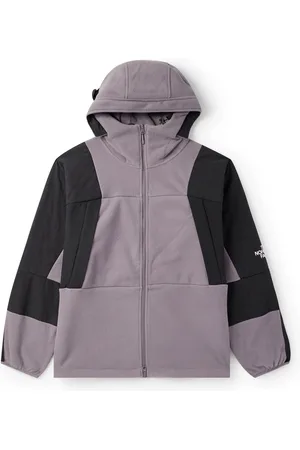 The North Face Panelled Fleece and Nylon and Cotton-Blend Hooded Jacket