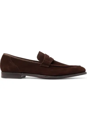 GEORGE CLEVERLEY George Suede Penny Loafers
