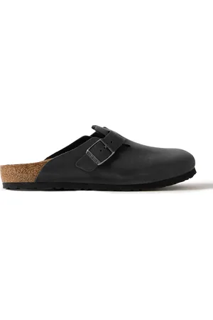 Birkenstock Boston Oiled-Leather Clogs