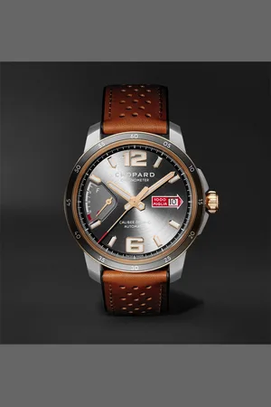 Chopard Mille Miglia GTS Power Control Limited Edition Automatic 43mm, 18-Karat Rose Gold, Stainless Steel and Leather Watch, Ref. No. 168566-6001