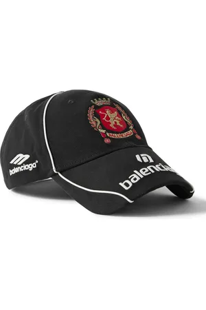 Balenciaga Logo-Embroidered Cotton-Twill Baseball Cap