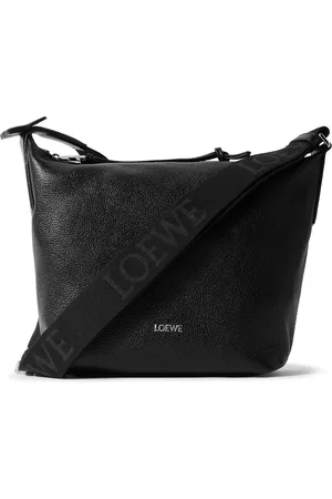 Loewe Cubi Small Full-Grain Leather Messenger Bag