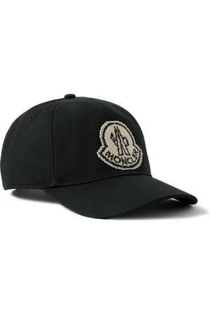 Moncler Logo-Appliquéd Cotton-Twill Baseball Cap