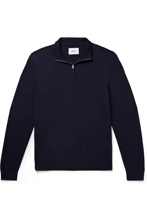 NN.07 Sergio 6605 Wool Half-Zip Sweater