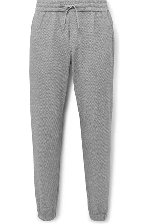 Lululemon Straight-Leg Double-Knit Textured Cotton-Blend Jersey Sweatpants