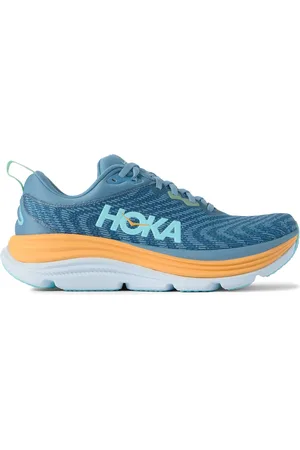 Hoka One One Gaviota 5 Rubber-Trimmed Mesh Running Sneakers