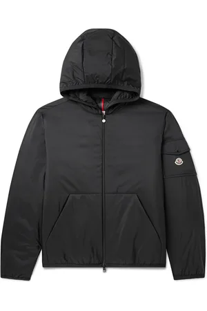 Moncler Monteynard Logo-Appliquéd Nylon Hooded Down Jacket