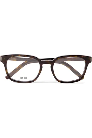 Dior CD Icon S4I Square-Frame Tortoiseshell Acetate Optical Glasses