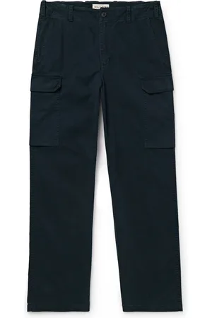 NILI LOTAN Friedman Straight-Leg Cotton-Blend Twill Cargo Trousers