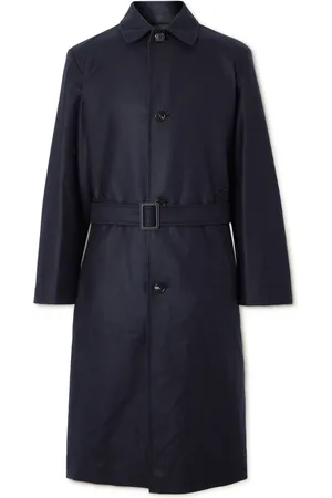 Loro Piana Reversible Virgin Wool, Cashmere-Blend and Denim Coat