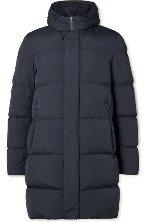 HERNO Quilted GORE-TEX INFINIUM™ WINDSTOPPER® Hooded Down Jacket