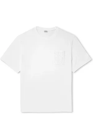 Loewe Logo-Embroidered Cotton-Jersey T-Shirt