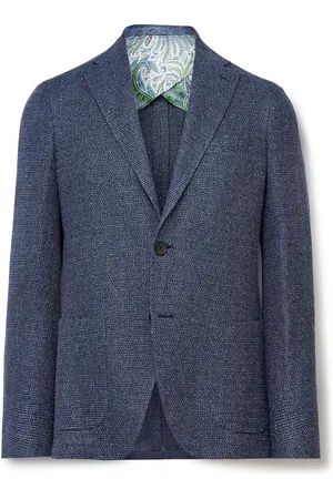 Etro Silk and Linen-Blend Blazer