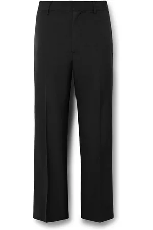 Acne Studios Pilos Slim-Fit Straight-Leg Crepe Trousers
