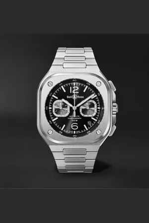 Bell & Ross BR 05 Automatic Chronograph 42mm Stainless Steel Watch, Ref. No. BR05C-BL-ST/SST