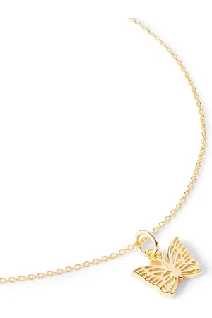 Pins & Needles Plated Pendant Necklace