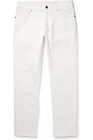Etro Straight-Leg Paisley-Jacquard Jeans