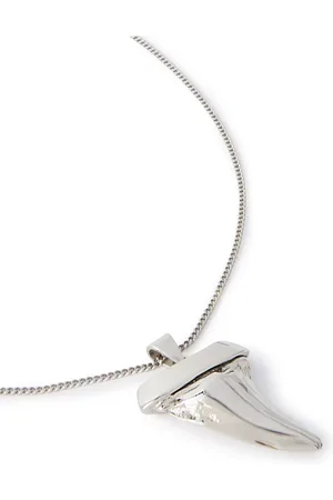 Saint Laurent Tone Pendant Necklace
