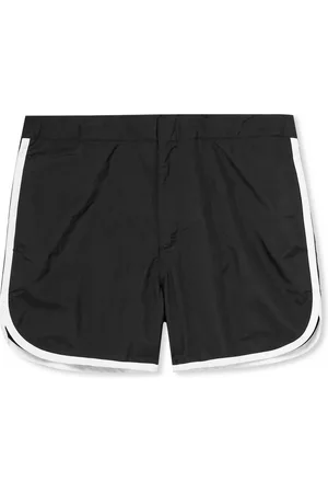 Mr P. Straight-Leg Mid-Length Swim Shorts
