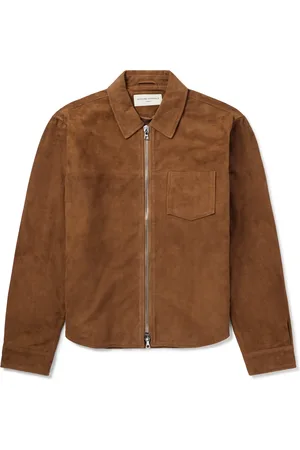 OFFICINE GENERALE Sid Suede Overshirt