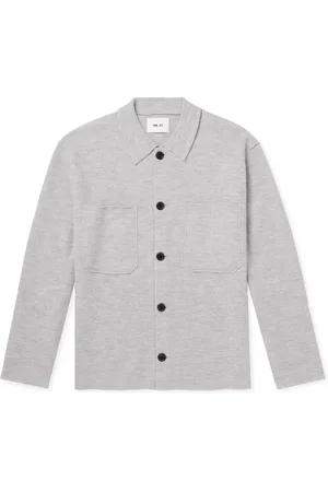 NN.07 Jonas 6398 Merino Wool Overshirt