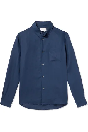 DEREK ROSE Monaco 2 Linen Shirt